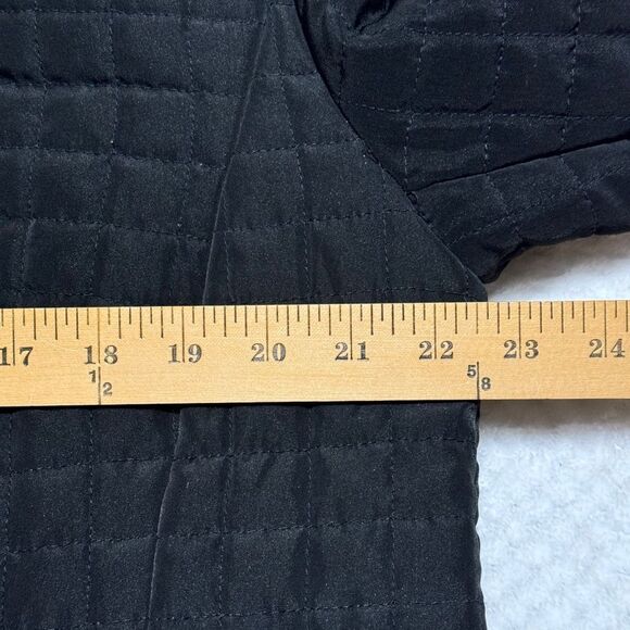 George Women’s Plus Quilted Jacket Zip Front & Pockets Rich Black Size 18W/20W - Picture 10 of 14